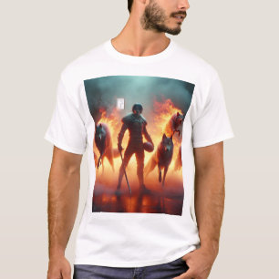 Camiseta GR8 Life The Wolve$ (Fonte Negra)