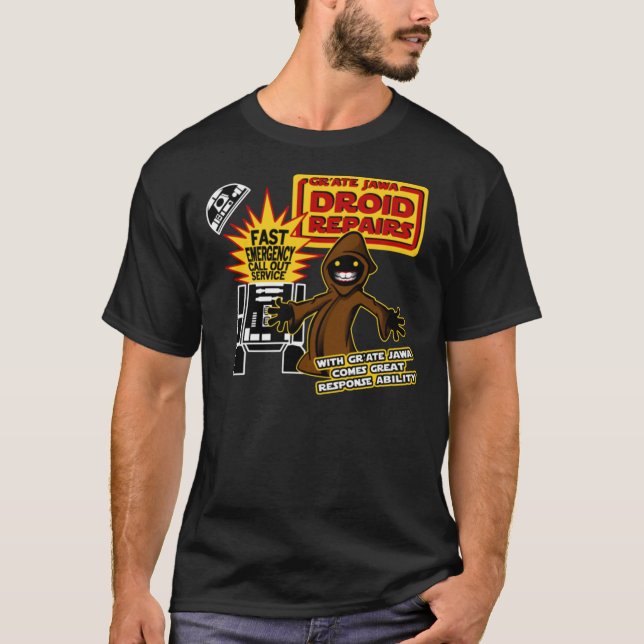 Camiseta Gr&x27;Ate Jawa - Droid Repairs Essential T-Shirt (Frente)