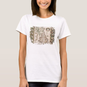 Camiseta Grâ Bretanha como foi dividida no Tyme do Engli