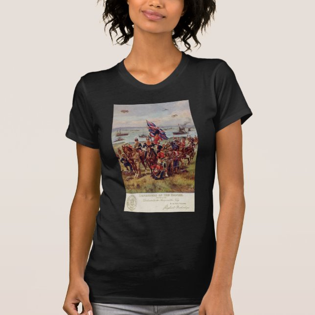 Camiseta Grâ Bretanha defende France (Frente)
