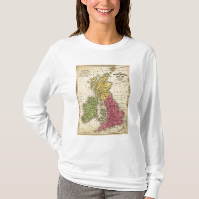 Camiseta Grâ Bretanha e Ireland (Frente)