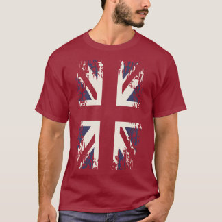 Camiseta Grâ Bretanha "Union Jack" (bandeira BRITÂNICA).