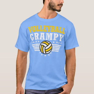 Camiseta Grã de Voleibol Retro-Voleibol Engraçado