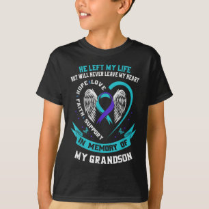 Camiseta Gra Memorial de Prevenção de Sensibilização Contra