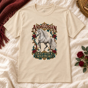 Camiseta Graça Andaluza Com um Coração Selvagem