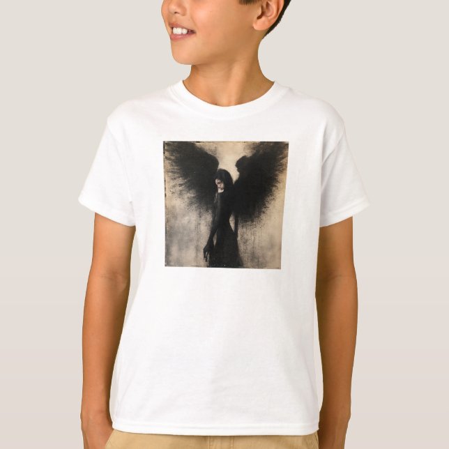 Camiseta Graça Caída – A Beleza de uma Asa Quebrada  (Frente)