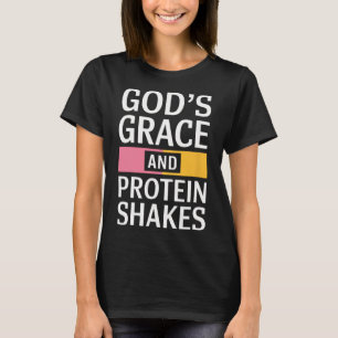 Camiseta Graça e proteína de Deus - cristão