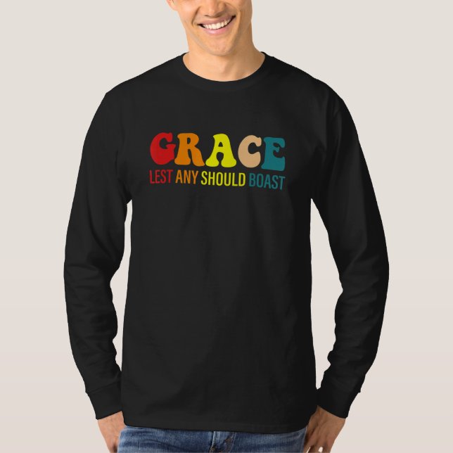 Camiseta Graça para que ninguém se glorie (Frente)