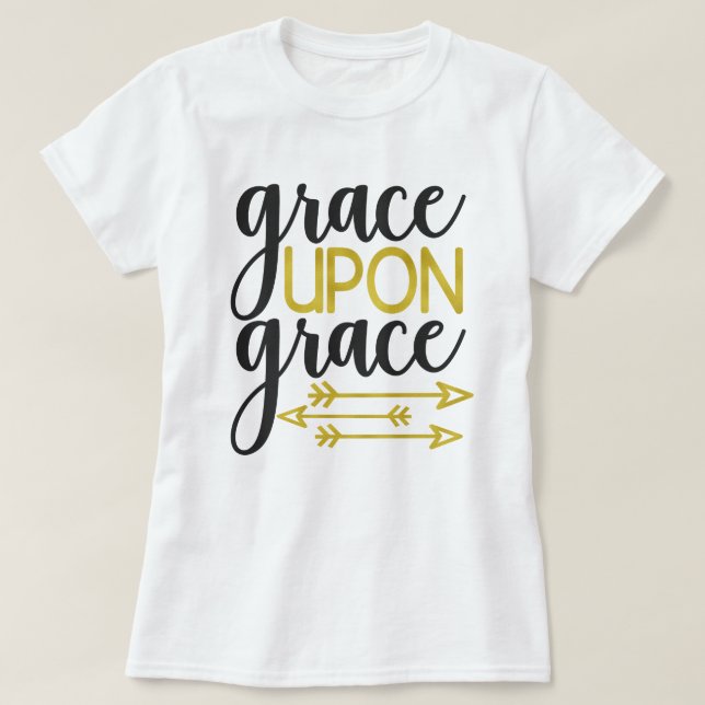 Camiseta Graça pela graça (Frente do Design)