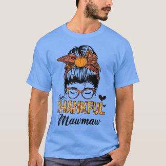 Camiseta Graças a Mawmaw Engraçado, Obrigados de outono de