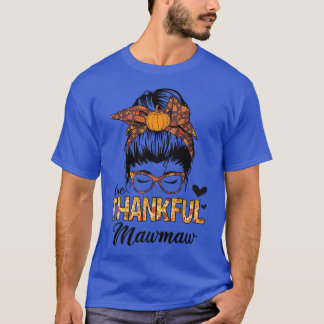 Camiseta Graças a Mawmaw Engraçado, Obrigados de outono de 