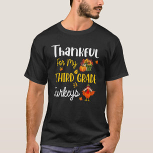 Camiseta Graças Ao Meu Terceiro Grau Turkeys
