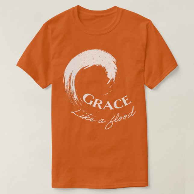 Camiseta Grace Como Uma Bíblia De Jesus Que Diz Christian (Frente do Design)