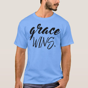Camiseta Grace ganha deuses maravilhosos Grace Christian Gi