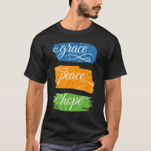 Camiseta Grace Peace Hope
