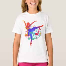 Camiseta Graceful Ballerina Art – Dance and Expression 