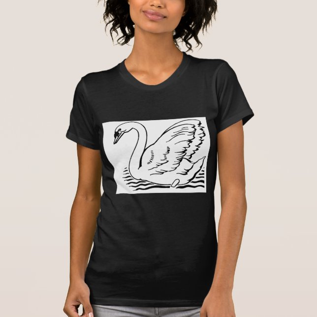 Camiseta Graceful Swan (Frente)