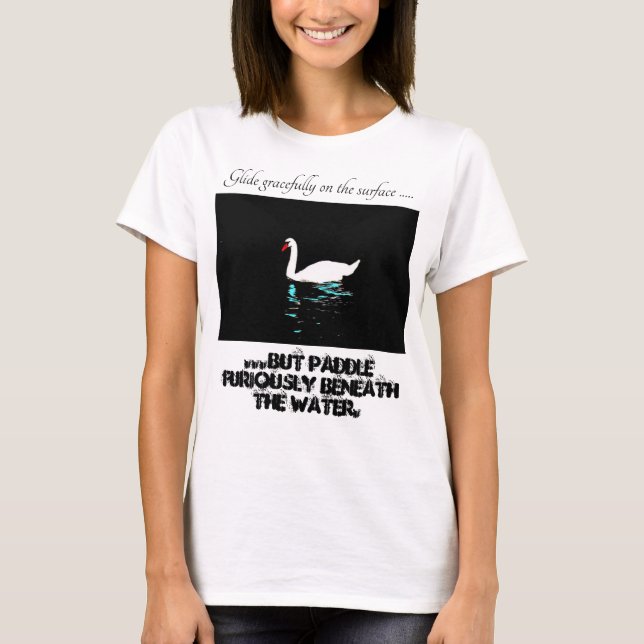 Camiseta Graceful Swan (Frente)
