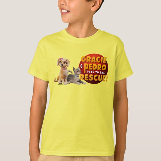 Camiseta Gracie & Pedro Dynamic Duo (Frente)