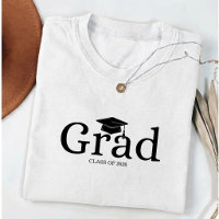 grad simples preto branco graduação