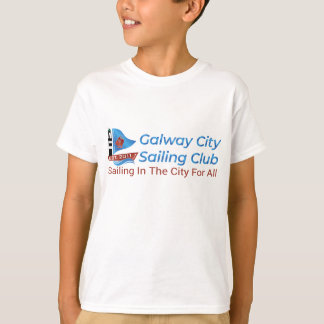Camiseta Gradação de logotipo do Galway City Sailing Club