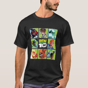 Camiseta Grade de Personagem Alienigena do Ben 10 Arte Pop