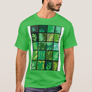 Camiseta Grade de verde