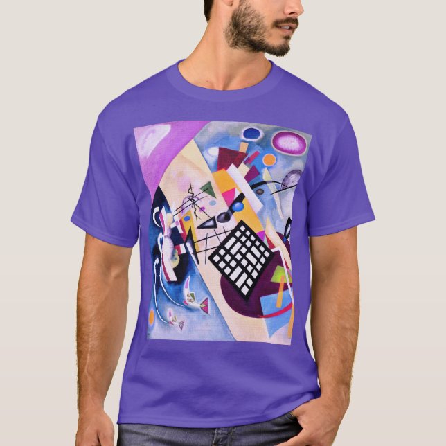 Camiseta Grade Preta - Kandinsky (Frente)