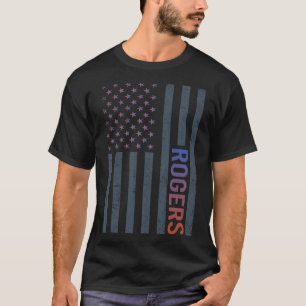 Camiseta Gradient American Flag Rogers