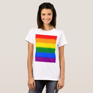 Camiseta Gradiente Arco-Íris