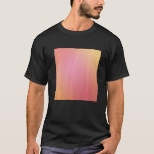Camiseta Gradiente de pêssego - Cor-de-rosa - Premium de Om