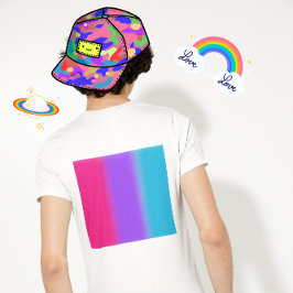 Camiseta Gradiente do Orgulho Andrógino - Presente para And