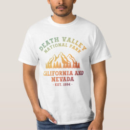 Camiseta Gradiente do Parque Nacional do Vale da Morte nos 