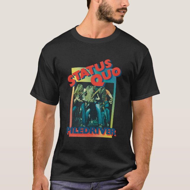 Camiseta Gradiente do Piledriver Status Quo (Frente)