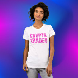 Camiseta Gradiente Rosa-Leve do Cripto Trader