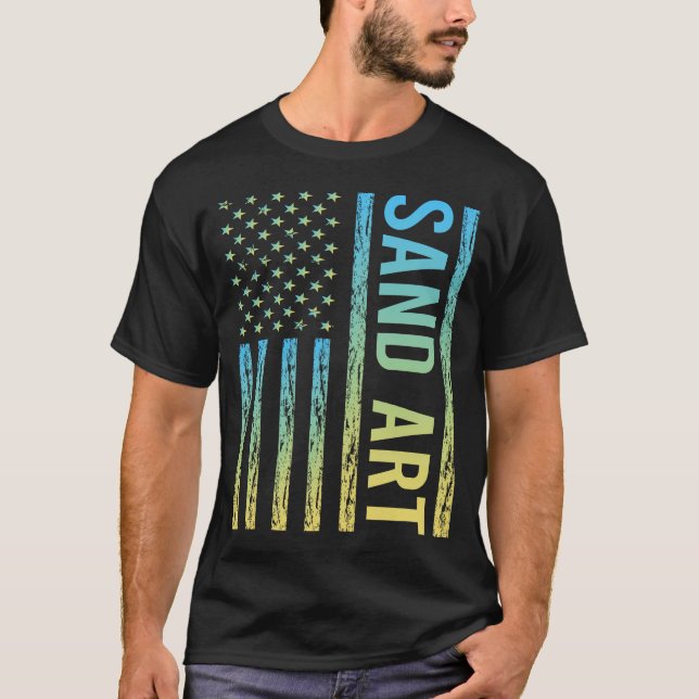 Camiseta Gradiente Sinalizador e Arte (Frente)