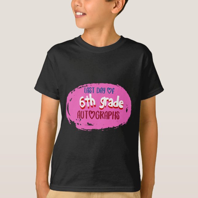 Camiseta Gradu Elementar Do Grau 6 da Escola (Frente)