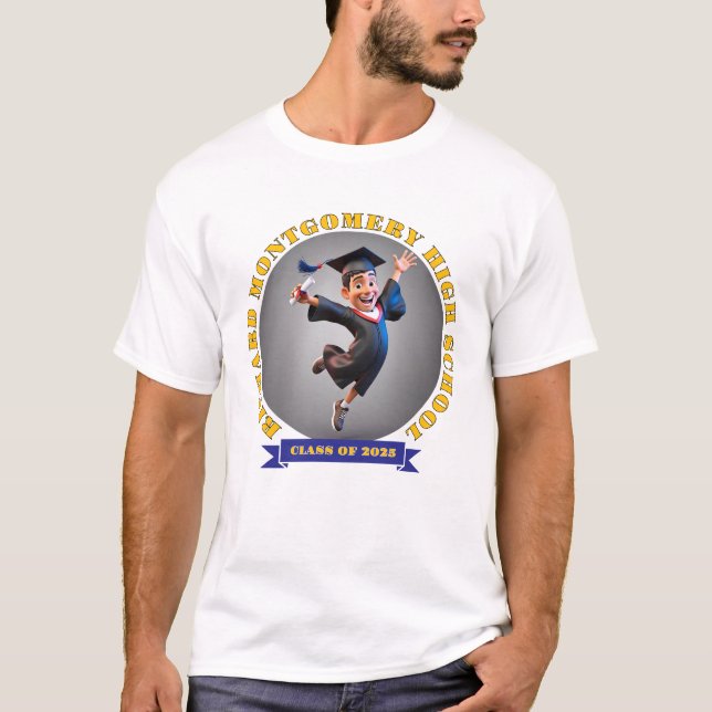 CAMISETA " GRADUAÇÃO 2025 " (Frente)