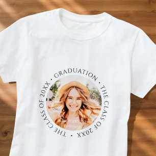 Camiseta Graduação A Classe de Foto Simples Moderna 20XX