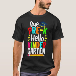 Camiseta Graduação Antes K Olá Jardim De Infância De Volta 