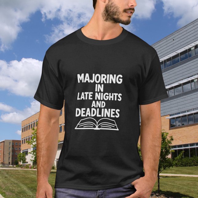 Camiseta Graduação cita preto engraçado (Criador carregado)