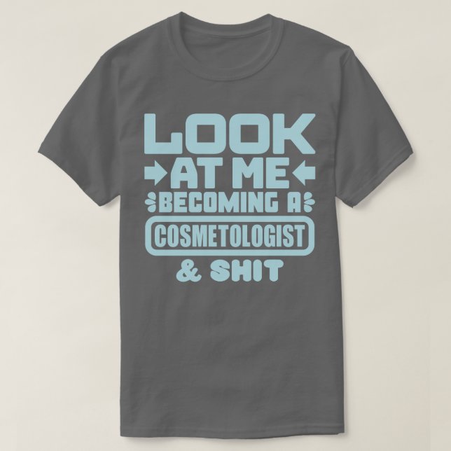 Camiseta Graduação Cosmetologista 3 (Frente do Design)