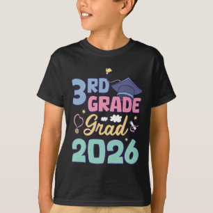 Camiseta Graduação da 3ª Série 2026 Graduado Orgulhoso Terc