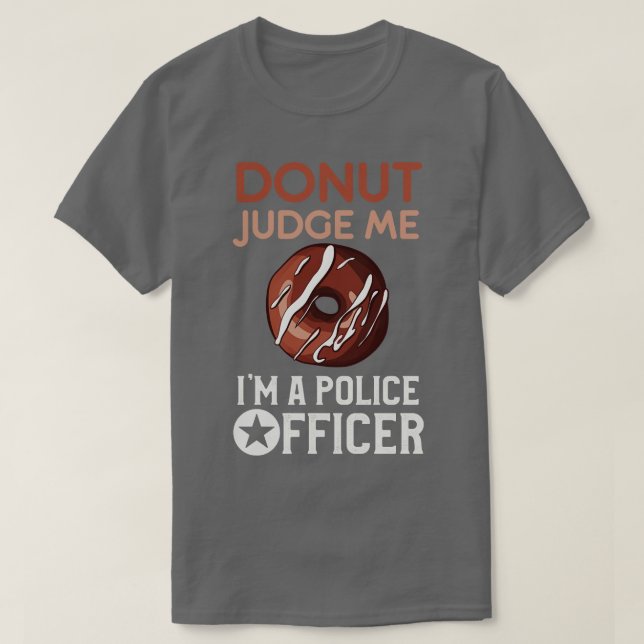 Camiseta Graduação da Academia de Polícia Oferece Rosquinha (Frente do Design)