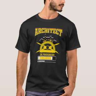 Camiseta Graduação da Arquitetura Futura da Arquitetura em