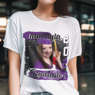 Camiseta Graduação da família em forma de lince Foto person