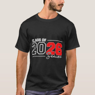 Camiseta Graduação da Turma de 2026 Formandos 2026 Costas