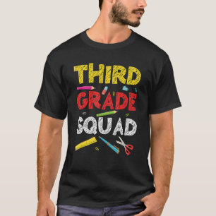 Camiseta Graduação de 3º grau no 3º grau no quadrado