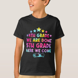 Camiseta Graduação De 4º Grau Tie Dye 5 Graus Aqui