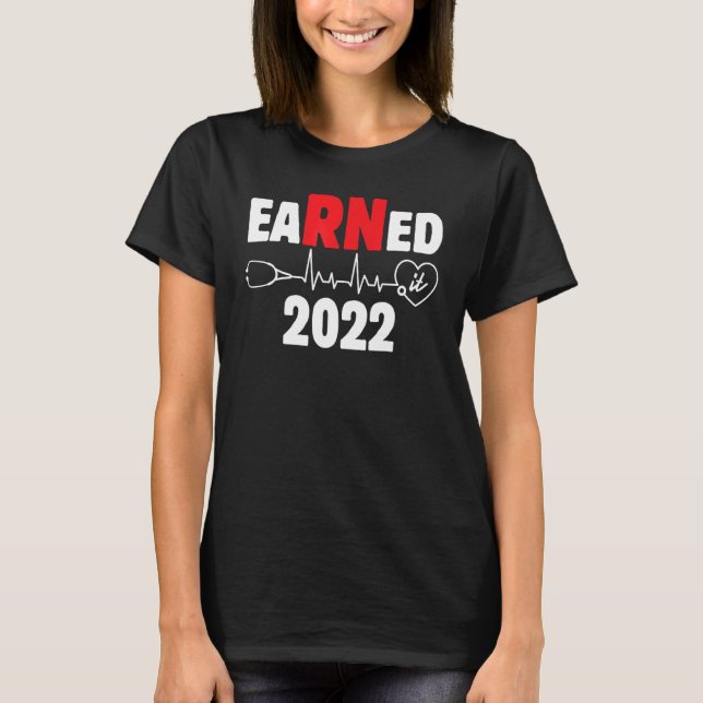 Camiseta Graduação De Enfermeiro De Ti Em 2022 Nursing Mães (Frente)